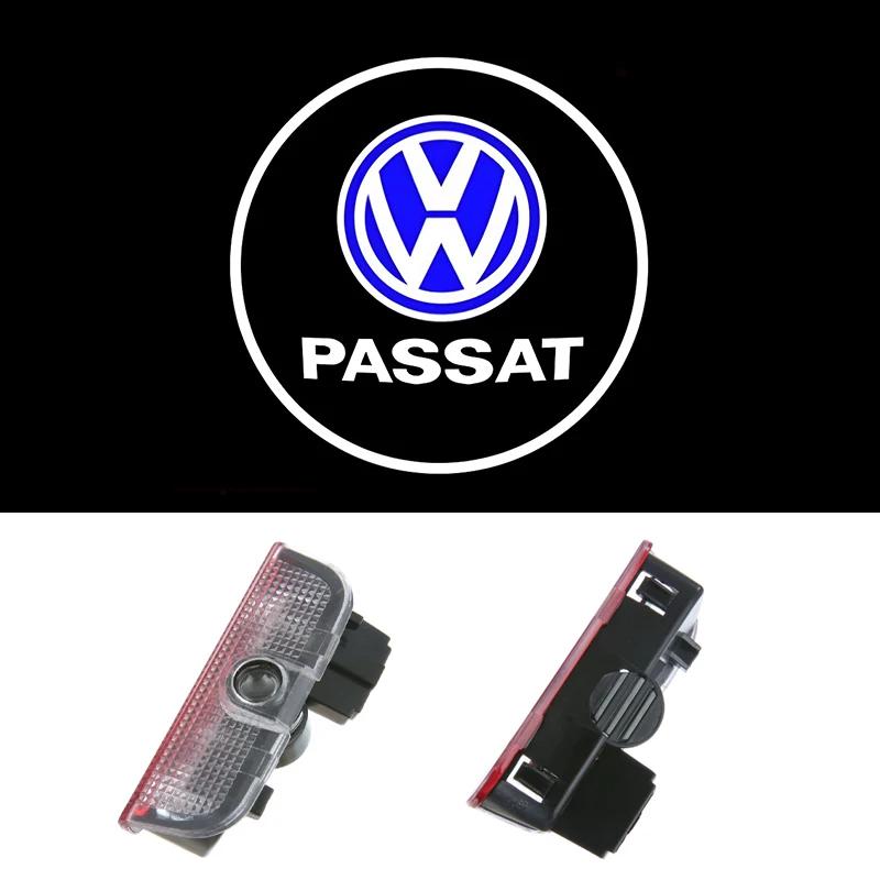VW GTI GOLF 2026 Hot For VW VOLKSWAGEN LED Car Door Welcome Logo Projector Ghost Shadow Light For VW Volkswagen Tiguan MK1 MK2 S