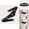 Womens Leather Waist Belt With Heart Shaped Buckle For Vintage Fashion And Waist Cinching