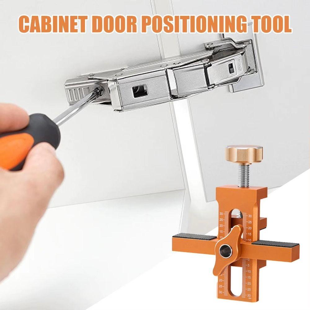 Adjustable Cabinet Door Panel Installation Jig Rebounder Punched Mounting Jig  Closet Door Mounting