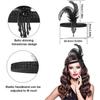 (Black Beads) 1920s 1920s Women Girls Theme Hair Accessories Bridal Wedding Party Gathering Headbands