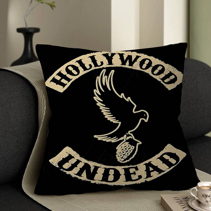Rock Band HHollywood Undead Singer Cushion Cover Pillow Cover Decor Pillowcase Printed Cushion Case for Couch