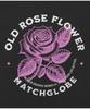 MATCHGLOBE Rose Circle Crop Top (Black)