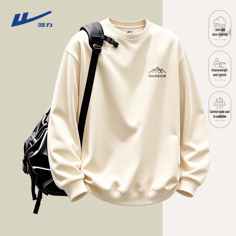 Warrior Men's American-Style Heavyweight Crewneck Sweatshirt