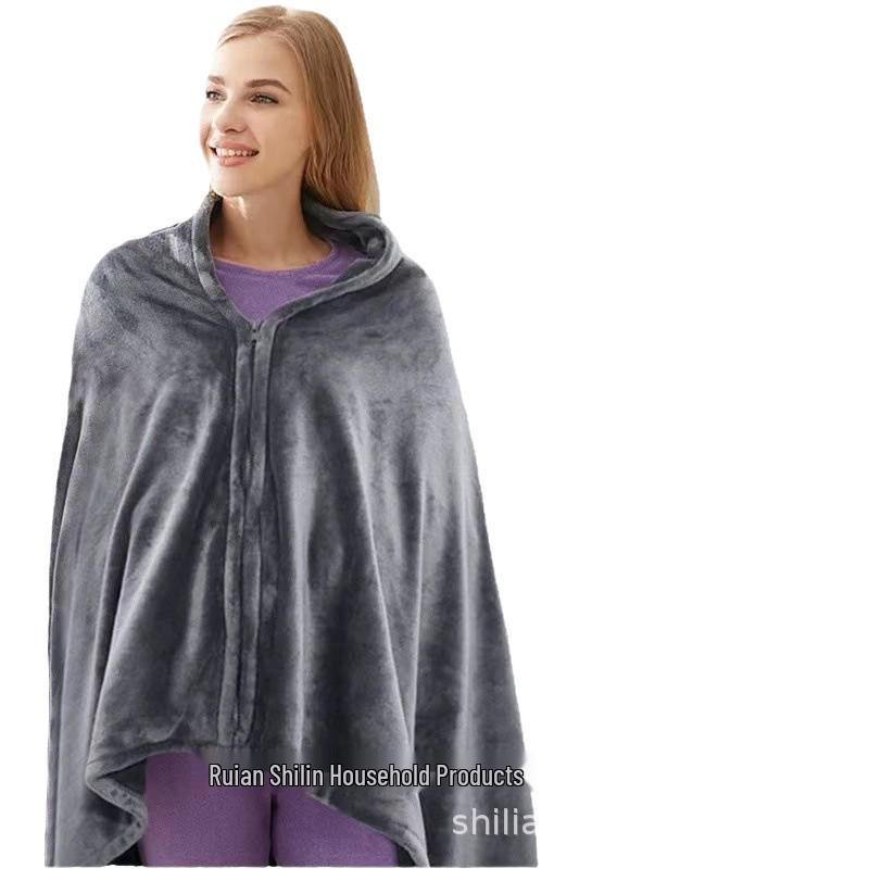 USB Rechargeable Multi-Use Heating Shawl – 3-Level Adjustable Electric Blanket for Warmth and Cold Protection