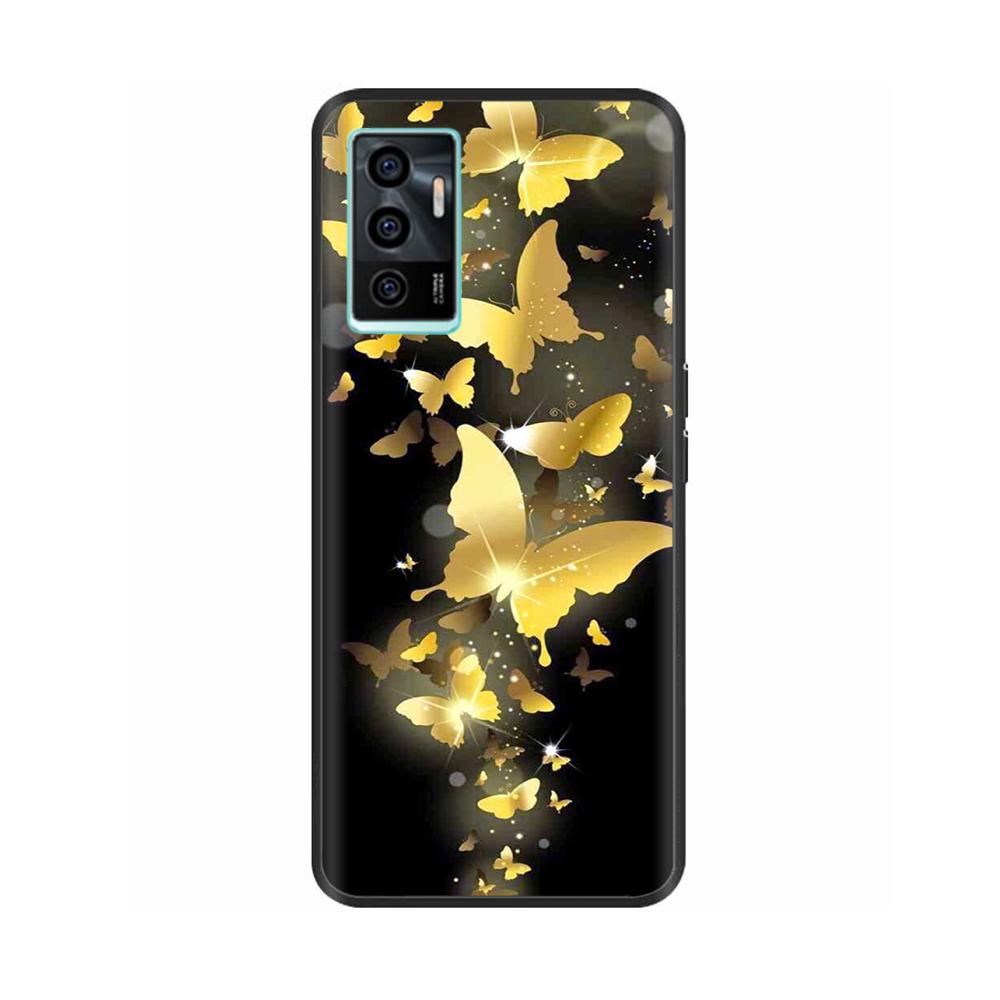 For vivo V23e Case Soft Silicone Cover Back Case for vivo V23e 5G Silicon Phone Case V2126 v 23e vivoV23e Bumper Coque Fundas