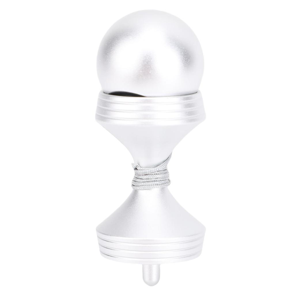 Desk Toy Stress Relief Rotating Gyroscope Desktop Decompression Toy with Silicone Cover for