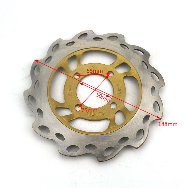 Brake Shake Bracket 110cc 125cc 140cc BBR TTR Motorcycle Front Disc Brake Kit Hydraulic System