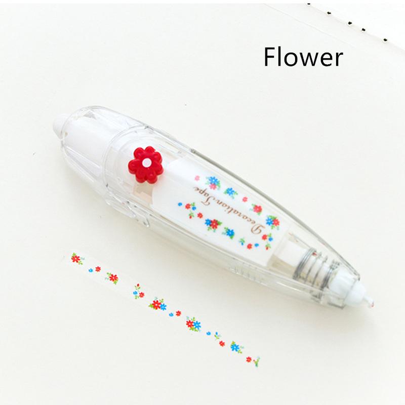 Cute Animal Correction Tape Lace Deco Adhesive Masking Tapes for Note Book Sticker Scrapbook
