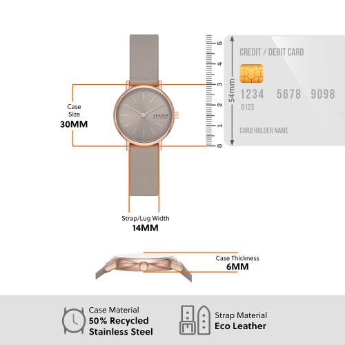 Skagen SIGNATUR LILLE SKW3060 Women's Watch, Gray