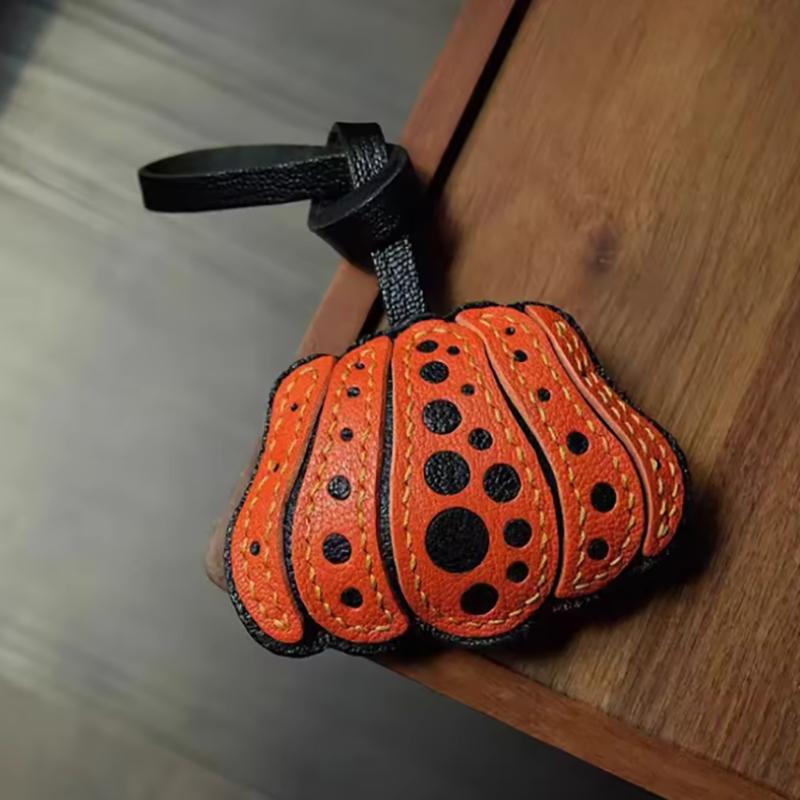 Trendy PU Leather Rocking Lucky Cat Keychain Cartoon Pony Animal Pendant Key Ring Charm Women Bag Decoration Accessories