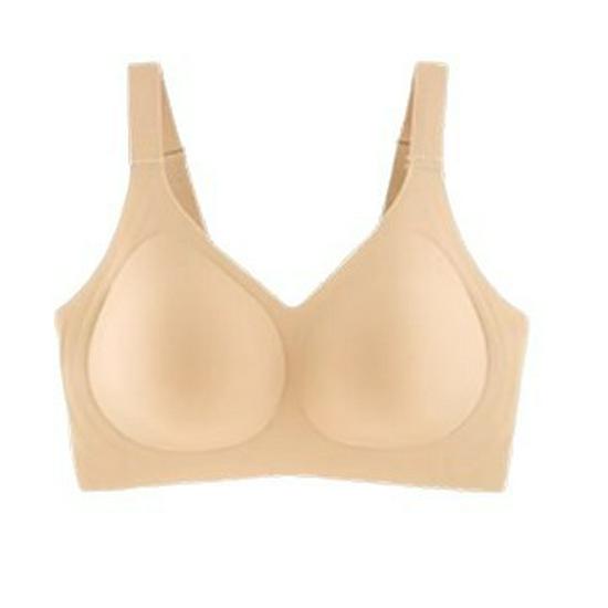 Seamless Full Coverage Lift Bra: Large Bust Support, Anti-Sagging, Shaping, Thin Summer Wear.