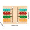 Color Matching Kids Game Montessori Sliding Puzzle Board Memory Game Brain Teaser Wooden Travel Toys 2 Players Party Games