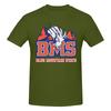 Funny BMS  Blue Mountain State Unisexs Printed TShirt Unisex T shirtStreetwear