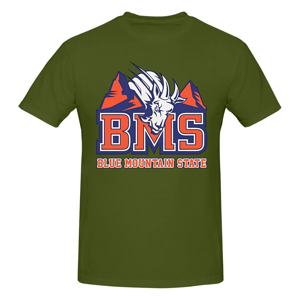 Funny BMS Blue Mountain State Unisexs Printed TShirt Unisex T shirtStreetwear