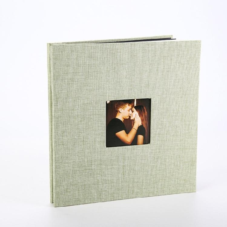 Album Fotografico Pagine Adesive Scrapbook Album per Foto Copertina in Lino Fai da Te Album 40 Pagine per Regalo Famiglia Matrimonio
