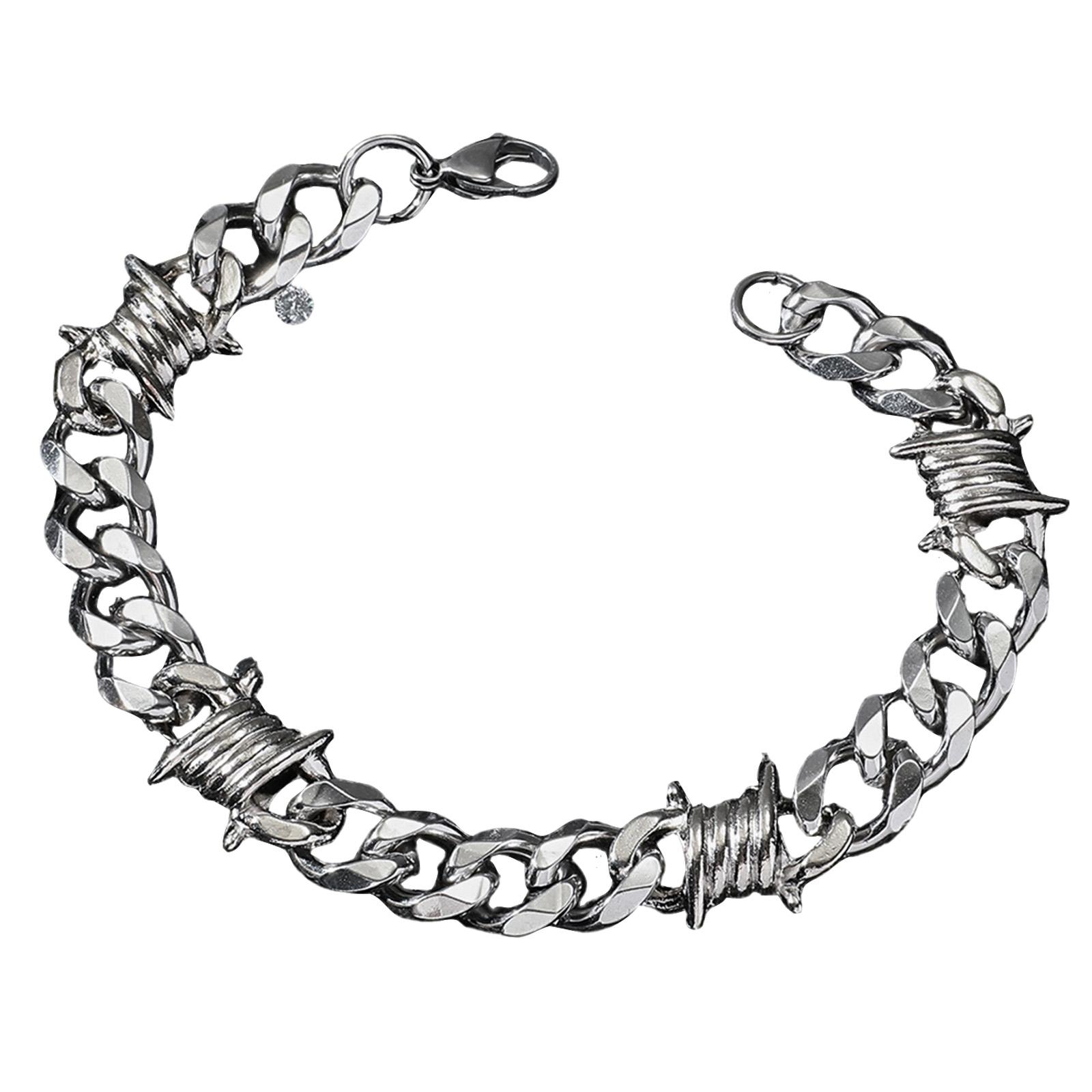 

Stainless Steel Bracelet Adjustable Link Chain Design Durable Material Suitable for Daily Wear and Various Occasions Unisex Style One Size