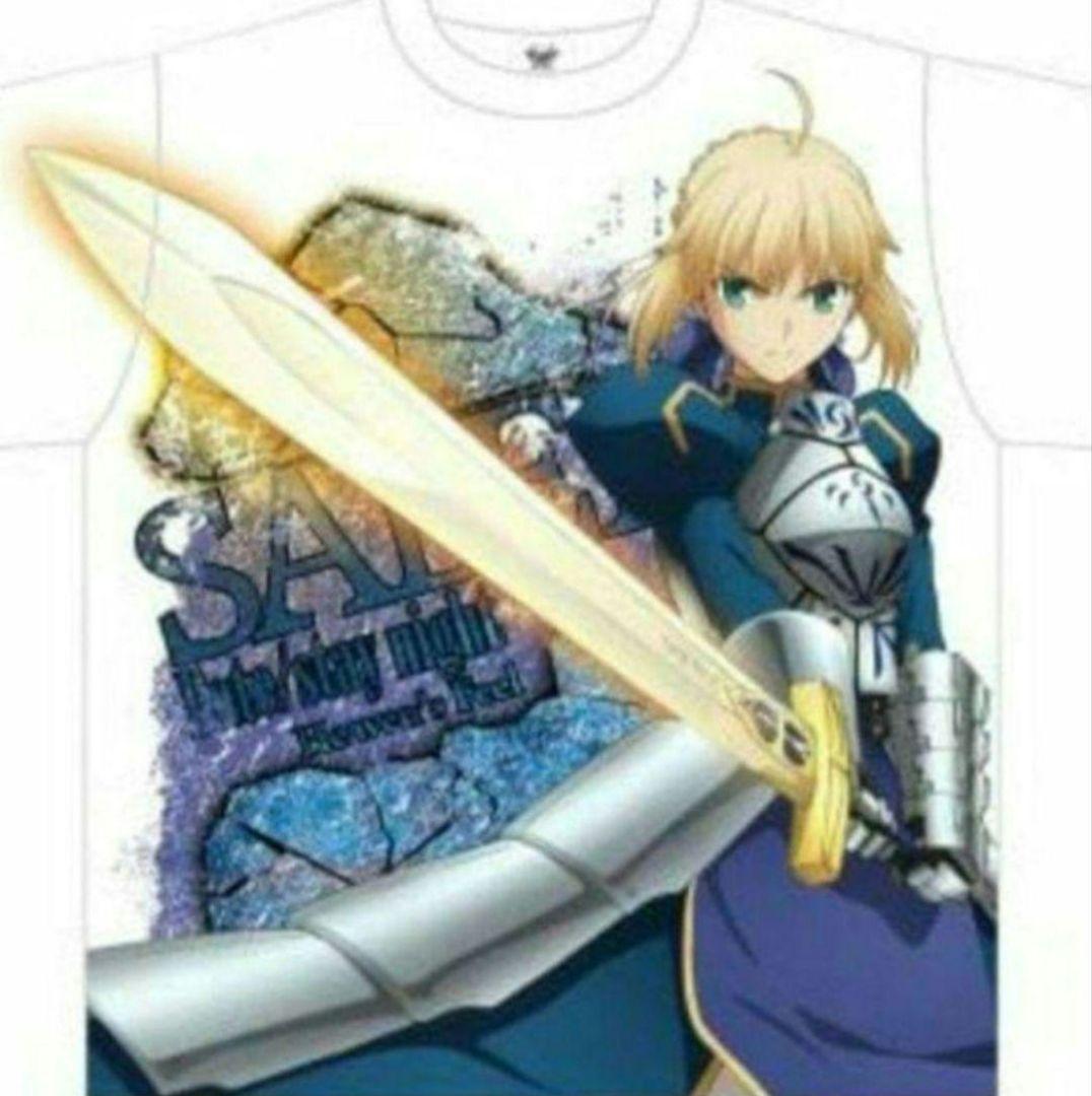 

[USED] Fate/Grand Order Full Graphic T-Shirt Saber Artoria L