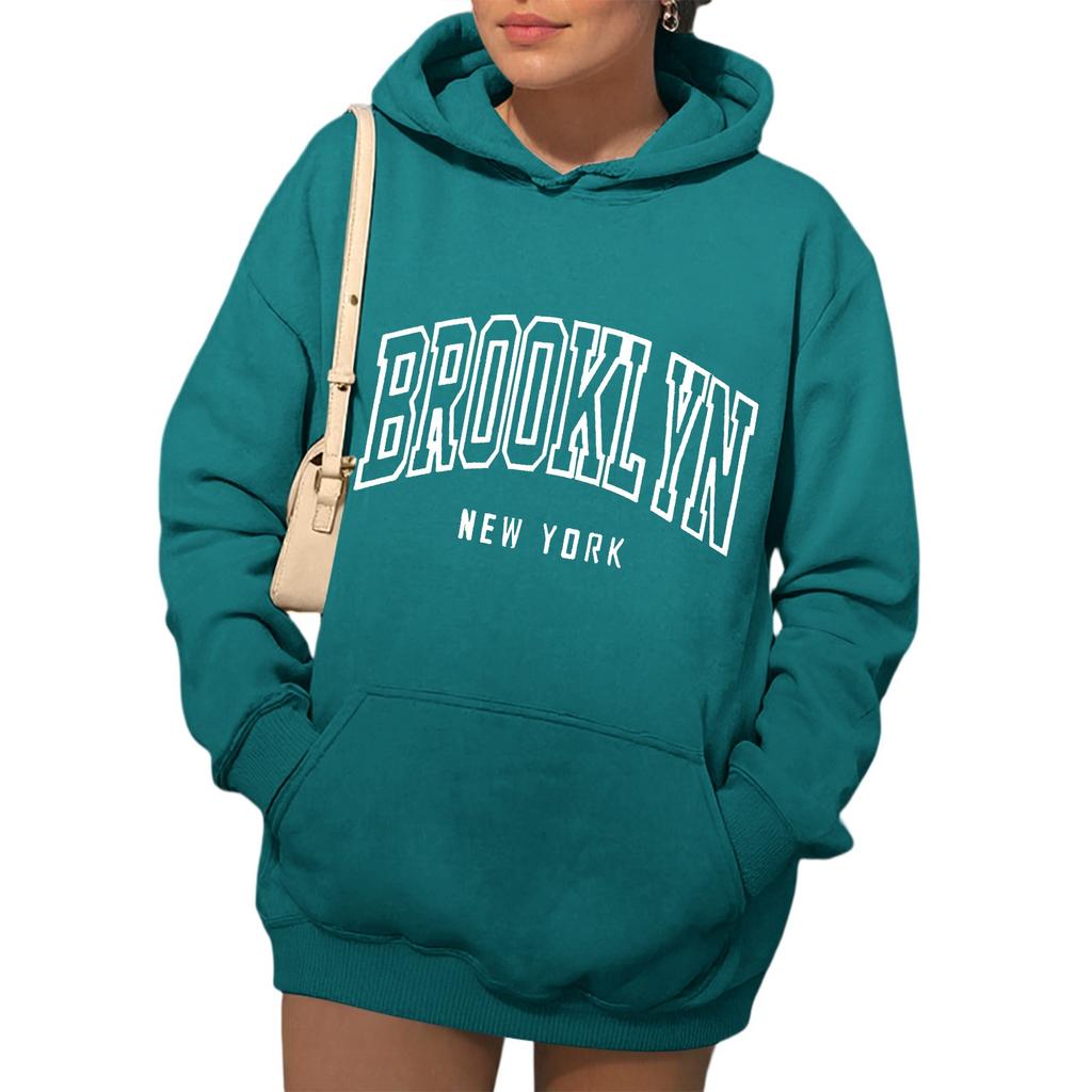 Womens Hoodies Fall Fashion Sweatshirts  Printed Casual Long Sleeve Loose Sweatshirt  Fall Hoodie Sweatshirt