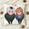 New CCherry Crush Anime Doublesided Printed Square Decorative Cushion Cover for Sofa Living Room Home Decor