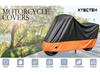 Motorcycle Cover: Thickened 210D Oxford Cloth, Rainproof, Sunproof, Dustproof, & Waterproof.