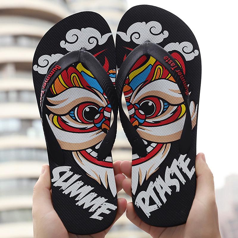 Men's Trendy Non-Slip Outdoor Beach Flip Flops for Summer