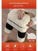 Women's High Waist Thick Wool Blend Leggings Extra Warm Fleece-Lined Knee Pad Pants