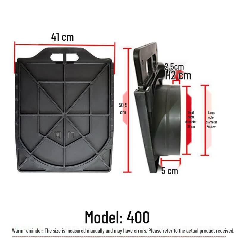 DN400mm Thickened Plastic Sluice Gate