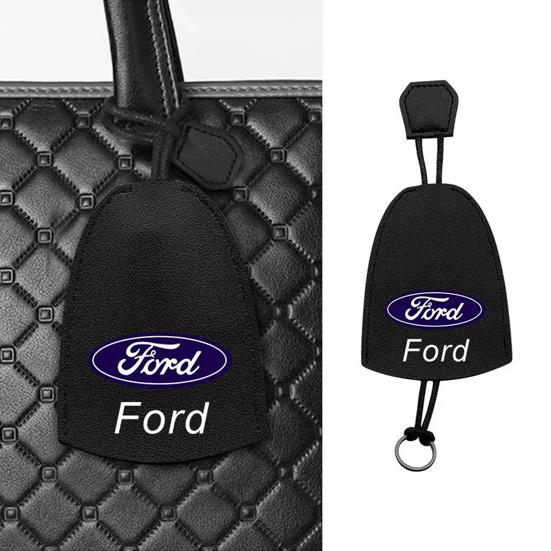 Car Key Storage Bag Creative Fashion Simple Decorative Keychain For Ford ST FOCUS 2 3 Mondeo Fiesta Kuga MK2 MK3 MK4 Ecosport