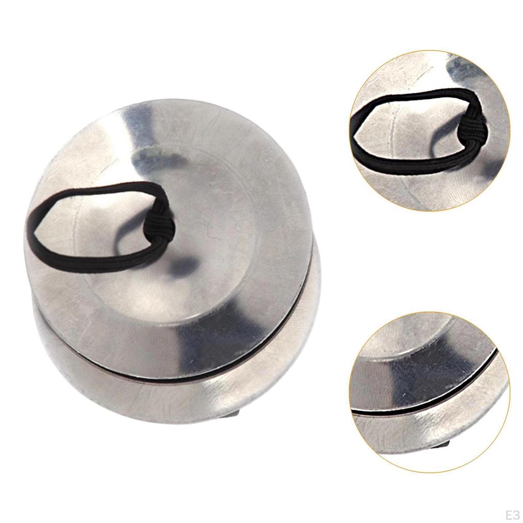2 Pieces Finger Cymbals for Dance Party Musical Instrument Handheld Events Ensembles