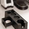 ABS Coffee Portafilter Rack Distributor Holder Convenient Espresso Tamper Mat Stand with Drawer Coffee Accessories