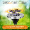 Solar-Powered Garden Lights, Recessed Outdoor Lighting, Aluminum Alloy, In-Ground Mount, IP68 Waterproof, Solar Powered, Automatic OnOff, Light
