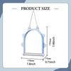 Parrot Swing Hanging Toy Chewing Perch Cage Accessory for Black Small Sized Birds Tiger