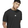 CRAZYLITE WH023 Black L [Adidas] Short-sleeved T-shirt Men's (KG4812)