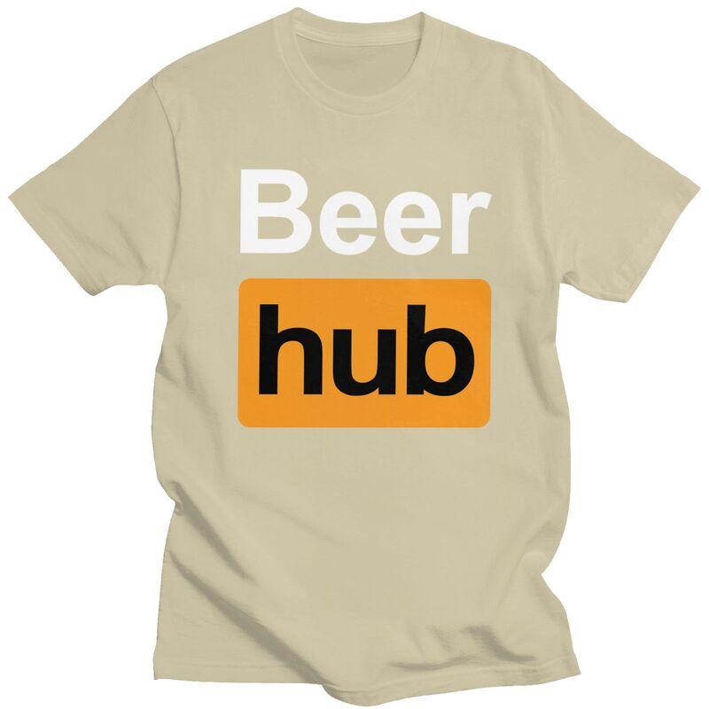 Custom Beer Hub T Shirt for Men Tshirt Casual Tee Beerhub Tshirts Clothing Gift