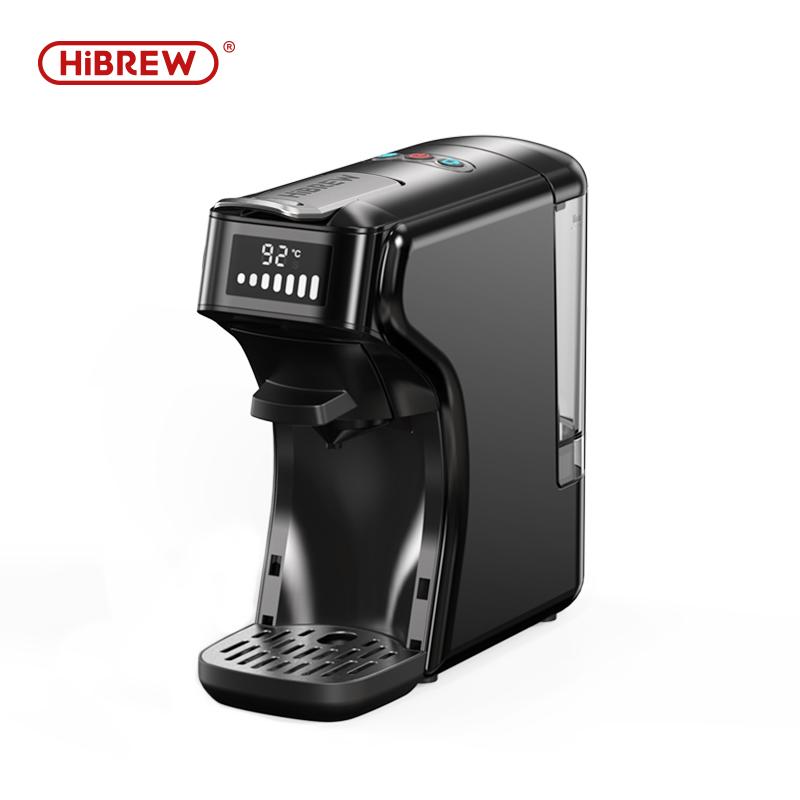 6-in-1 Pod Coffee Maker HIBREW H1B, 20 Bar Pressure, Hot & Cold Brew, LED Bar Indicator, 20oz Water Tank, Compatible with K, Ns, DG, E Pods & Coffee