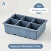 6/15 Grid Big Ice Tray Mold Giant Jumbo Large Food Grade Silicone Ice Cube Square Tray Mold Diy Ice Maker Ice Cube Tray With Lid