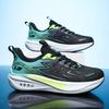 Mens Running Shoes  New Mesh Breathe Lightweight Cushioning Thick Sole Marathon Sneakers Fashion Multi-Color Casual Sneakers