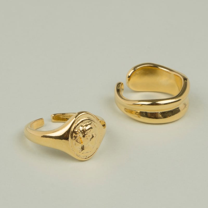 AUGUST ALICE Vanve 18K Nudellring