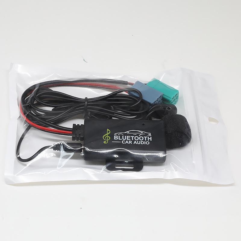 Renault DC12V 6Pin Bluetooth AUX Audio Adapter for Car Stereo