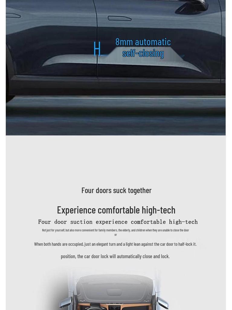 Fits Honda's New 2.0: Electric Suction Door for Auto Refitting