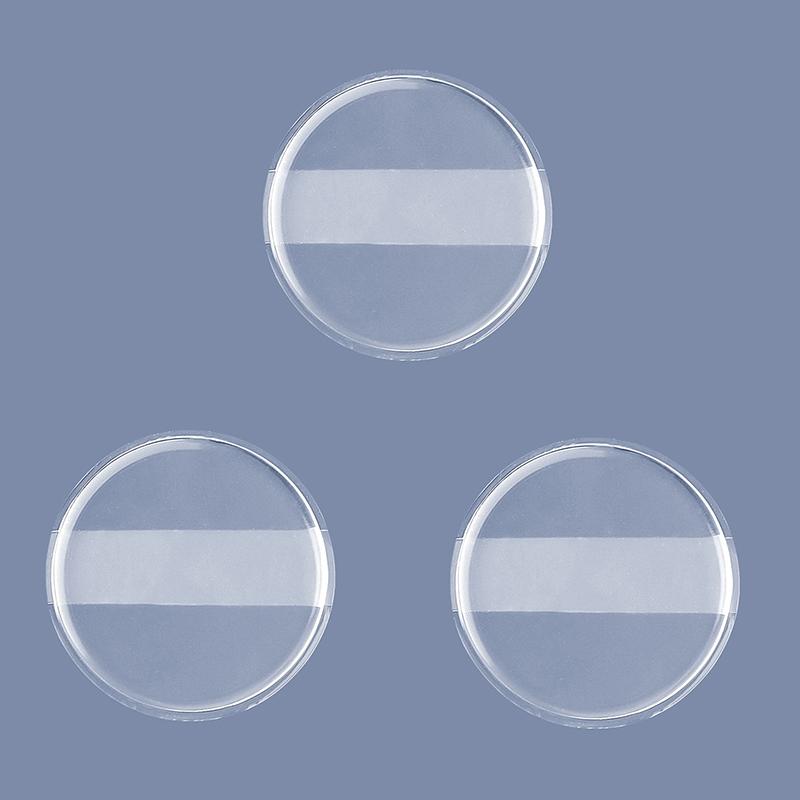 Soft Pu Powder Puff Circular Water Drop Transparent For Cosmetic Face Foundation Bb Cream No Powder Eating Powder Makeup Tool
