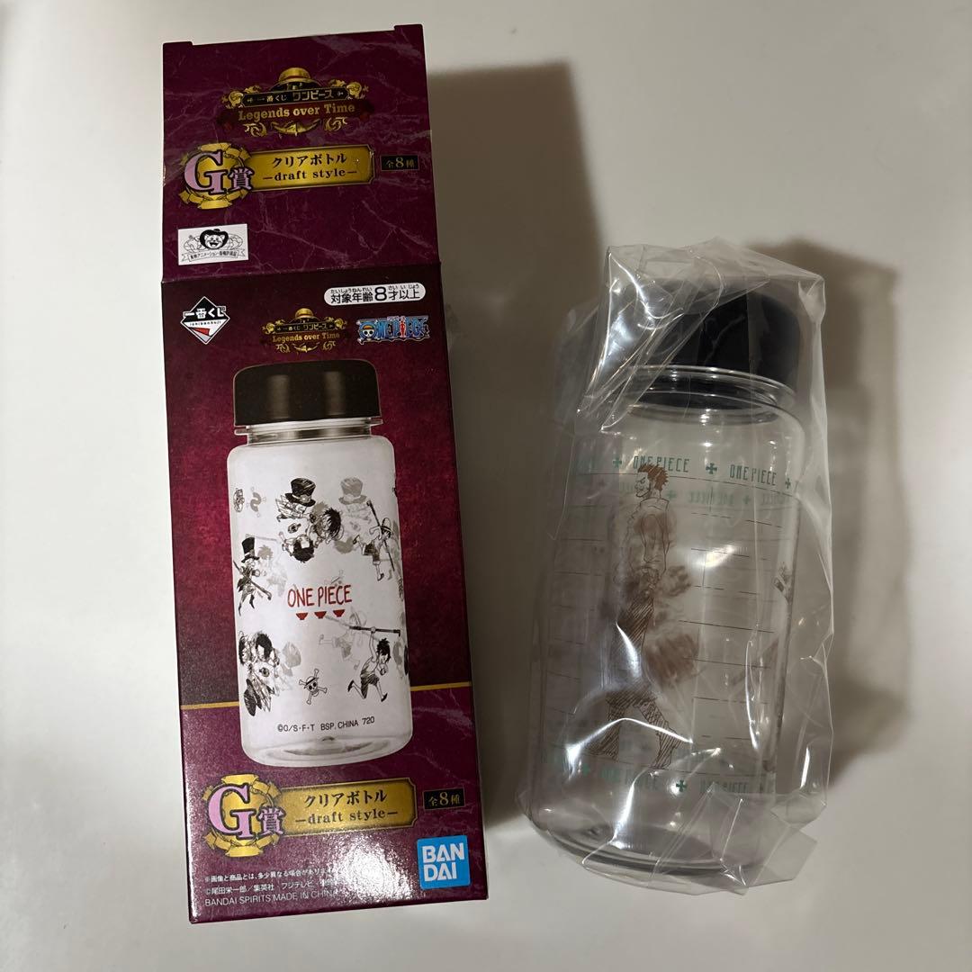 

One Piece Legends Clear Bottle Zoro Perona Mihawk