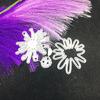 Květina Sedmikráska Řezací formičky Květina Chrysantéma Kovová vykrajovátka pro DIY Scrapbooking Foto