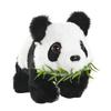 Children learn to climb toys 1PCS electric music simulation plush national treasure panda walking wag tail pet children's toys