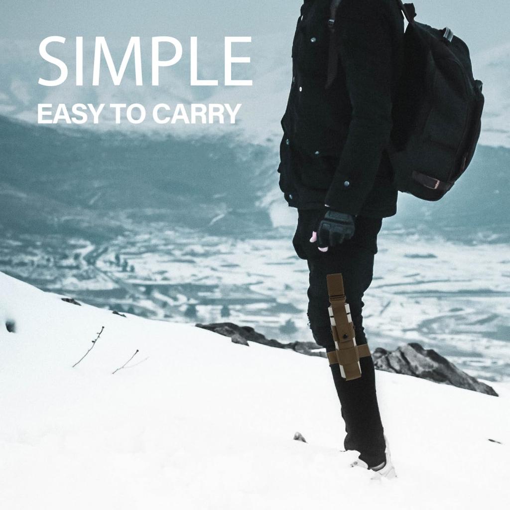 BESPORTBLE 1pc Leg Cycling Thigh Bottle Holder Holster Pouch Top Drop Holster Water Bottle Storage Motorcycle Holster Hiking Bag, Belt, Opening, Bag,