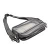 Dames Doorzichtige Schoudertas Effen Kleur Transparante Portemonnee Vrouwelijke Eenvoudige Crossbody Tassen Met Voorvak Casual Handtas Voor Dames