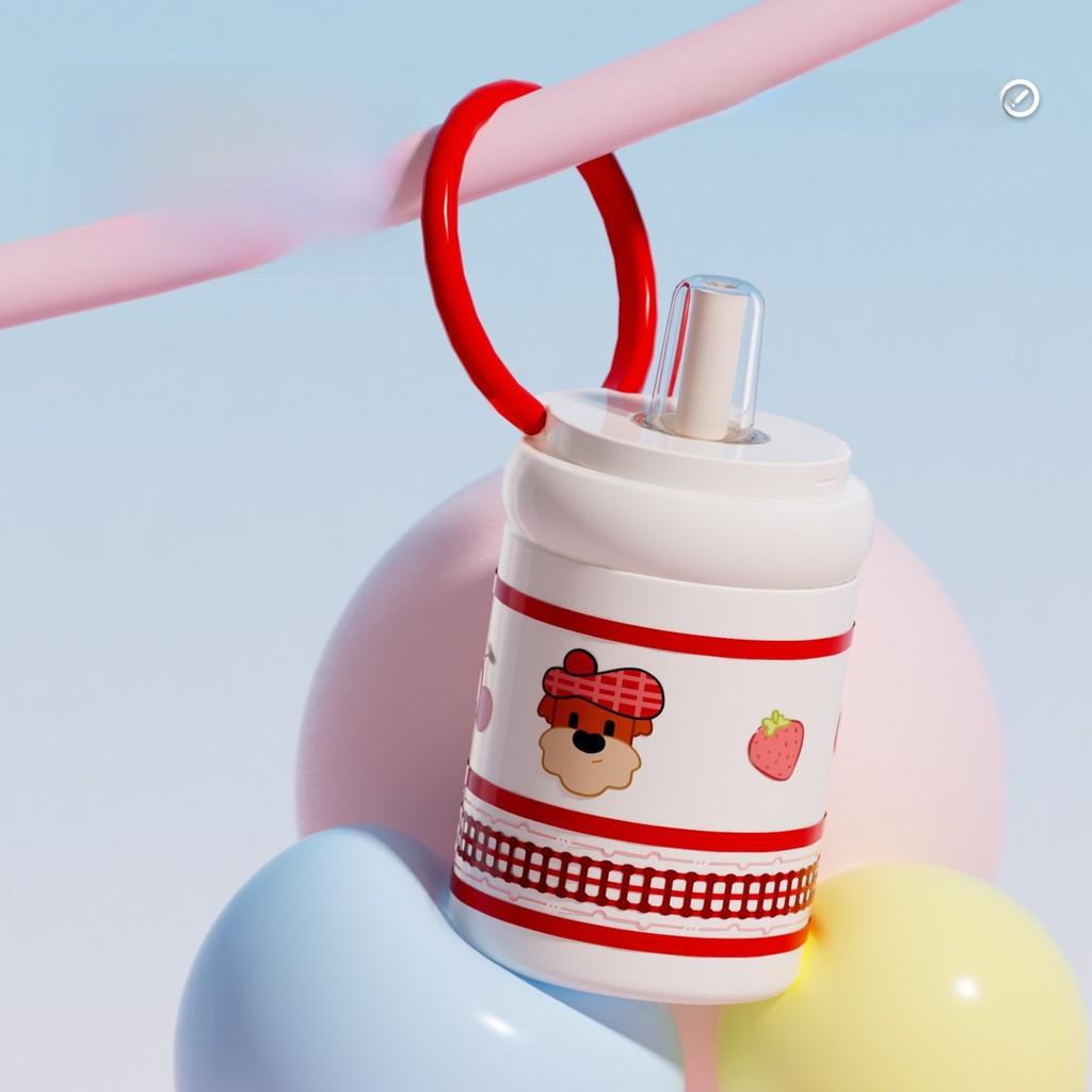 Ceramic Insulated Travel Mug Straw For Women And Students