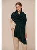 Yak Wool Solid Color Extended Shawl - Warm, Fashionable Scarf for Men and Women