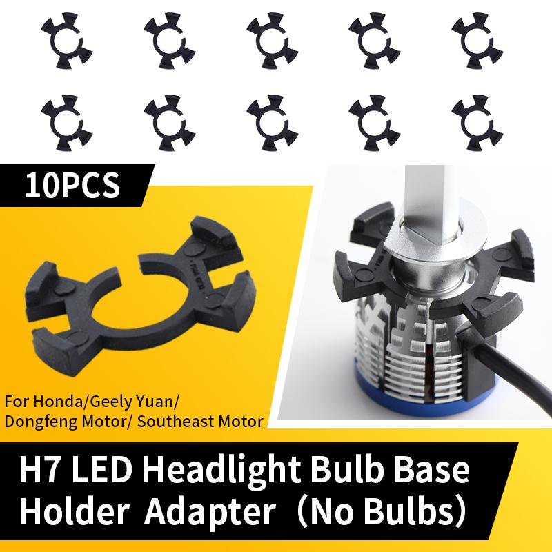 10PCS H1 Base For Honda Prelude CR-V Odyssey Acura RSX Geely Acura Soueast Dongfeng High Beam H1 LED Headlight Adapters Holder