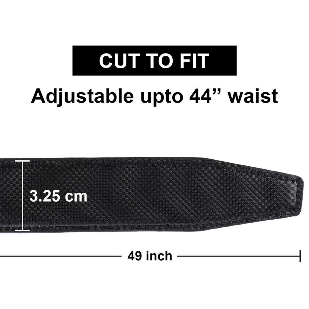 Herrläderbälte med autolås